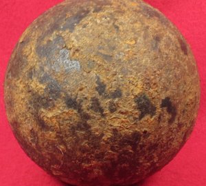 Confederate Six Pounder Spherical Case-Shot Artillery Shell